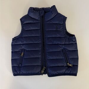 Ralph Lauren Baby Leightweight Puffer Vest - Size 9M